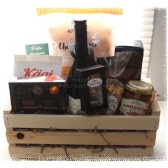 Local Wine & Gourmet Sweet & Savory Gift Basket - Creston BC Gift Basket Delivery